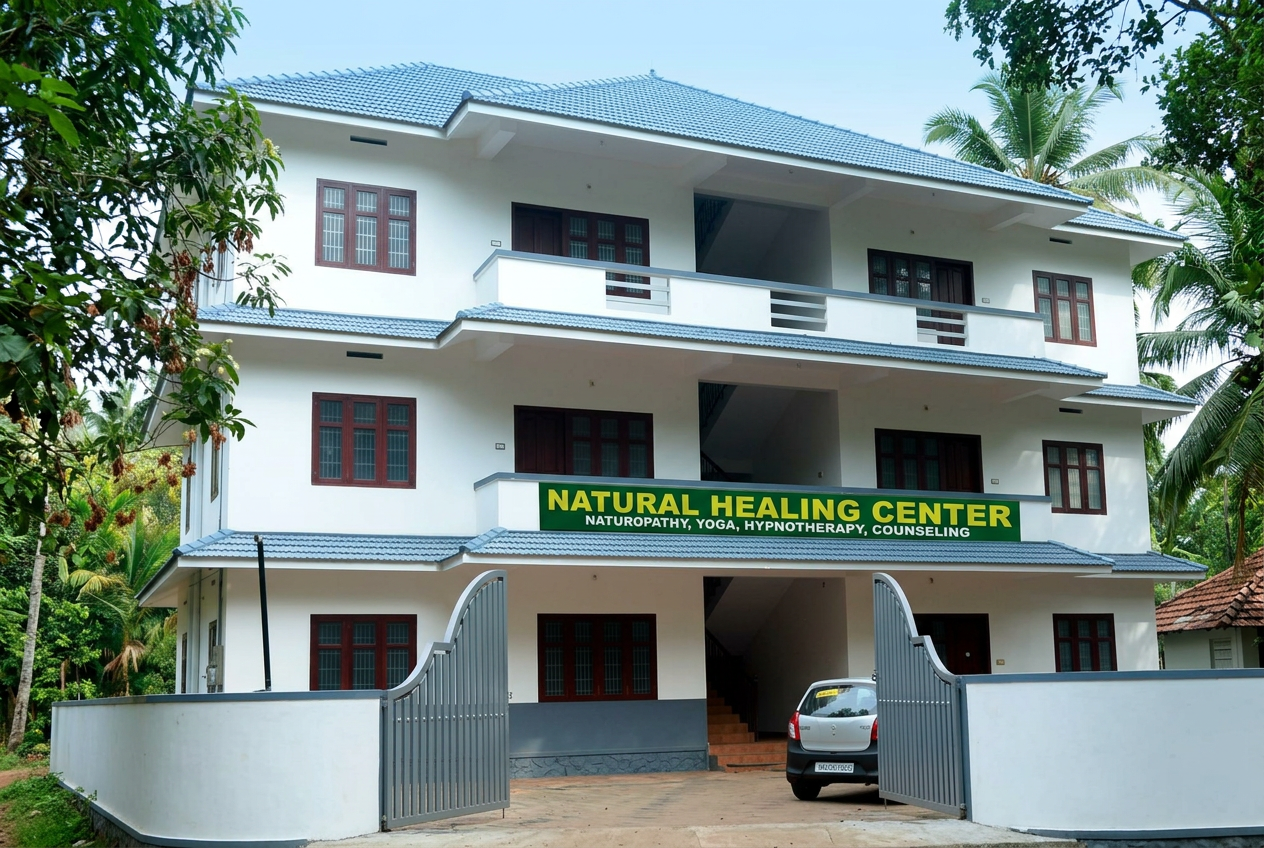 Natural Healing Centre building in Koyilandy, Kozhikode